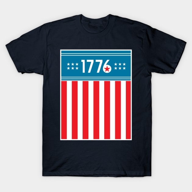 1776 'Merica T-Shirt by BentonParkPrints